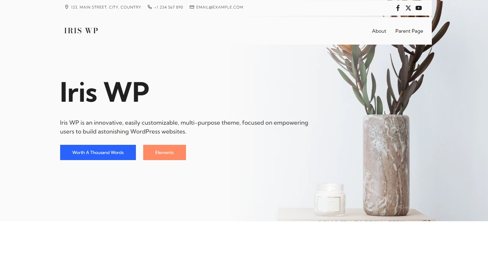 WordPress Theme Entwicklung für Dienstleister